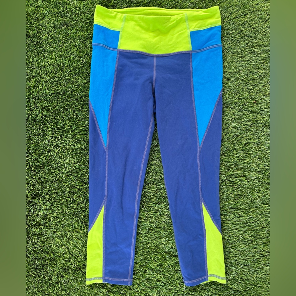 Athleta Colorblock Leggings - XS